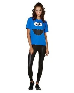 Adult Cookie Monster T Shirt - Sesame Street -Spirit Halloween Deals Store 01496322 d