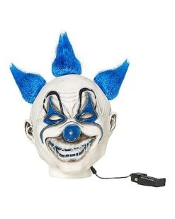 Light-Up Krazy Clown Full Mask -Spirit Halloween Deals Store 01498344 d