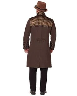 Adult Steampunk Jacket -Spirit Halloween Deals Store 01526045 b