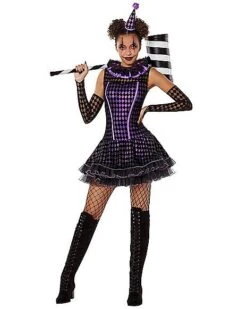 Adult Dark Clown Costume
