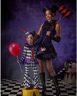 Adult Dark Clown Costume -Spirit Halloween Deals Store 01533470 c