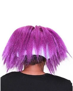 Purple Hair Clown Full Mask -Spirit Halloween Deals Store 01550540 c