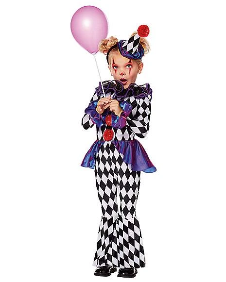 Toddler Funhouse Clown Costume 1 Toddler Funhouse Clown Costume