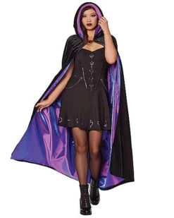 Adult Reversible Cape - Deluxe -Spirit Halloween Deals Store 01560721 c