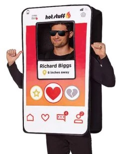 Adult Dating App Costume -Spirit Halloween Deals Store 01570928 c
