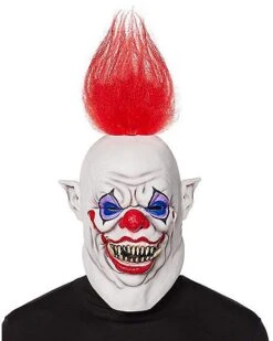 Oversized Scary Clown Full Mask