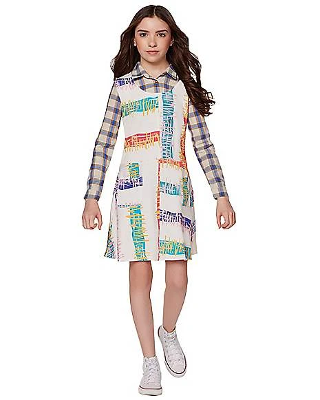 Kids Eleven Dress Costume - Stranger Things 1 Kids Eleven Dress Costume - Stranger Things