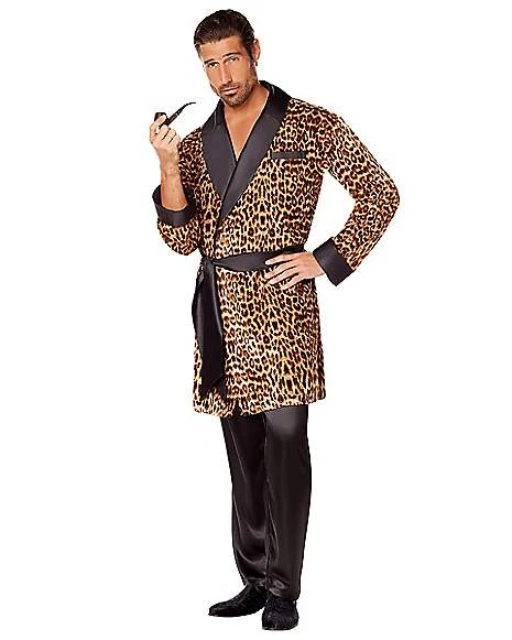 Adult Leopard Casanova Robe 1 Adult Leopard Casanova Robe