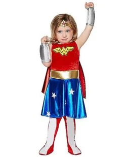 Toddler Wonder Woman Costume - DC Comics -Spirit Halloween Deals Store 07022296 c