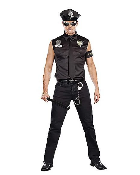 Adult Officer Handsome Police Costume 1 Adult Officer Handsome Police Costume