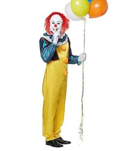 Adult Pennywise Costume - It -Spirit Halloween Deals Store 07268048 d