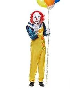 Adult Pennywise Costume - It -Spirit Halloween Deals Store 07268048 e
